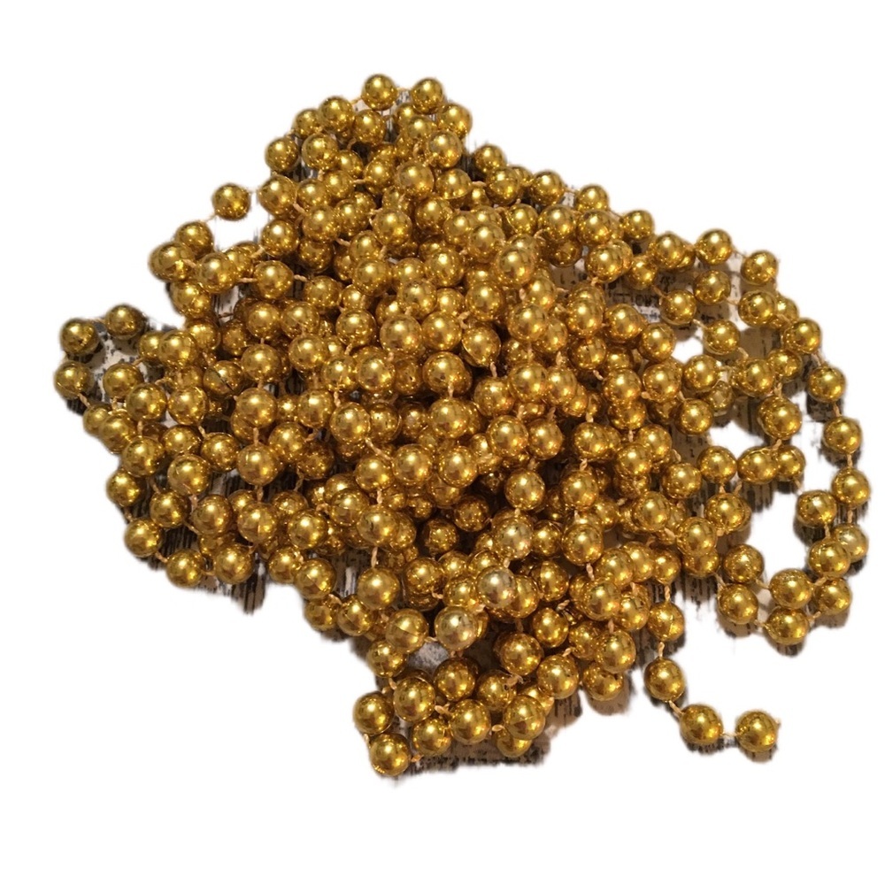 Gold Colored Beaded Garland